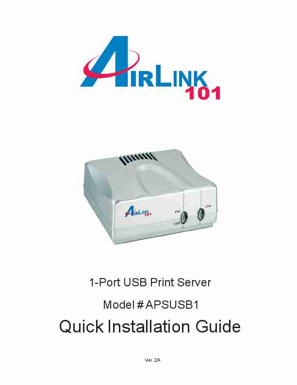 Airlink101 Printer APSUSB1-page_pdf